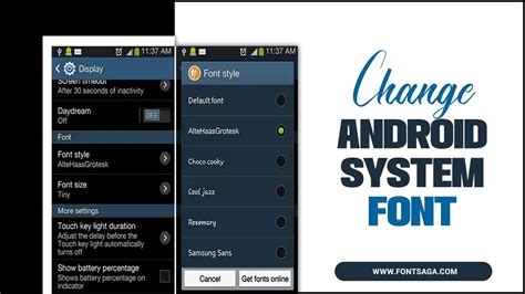 how to change font on motorola|change android system font.